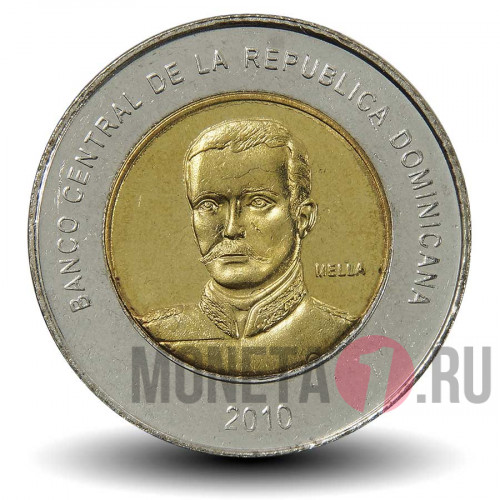 10 песо 2010 года - Доминикана