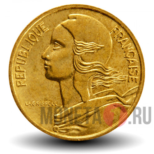 5 сантимов 1990 года - Франция