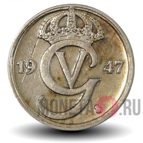 10 ore 1947 года - Швеция - Густав V