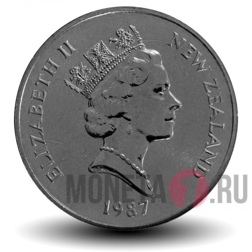 1 доллар - Национальный Столетний парк - 1987 год - Новая Зеландия