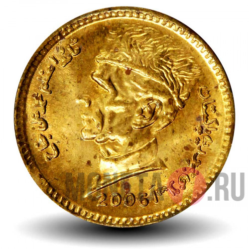 1 рупия 2006 года - Пакистан - Мавзолей в Синде