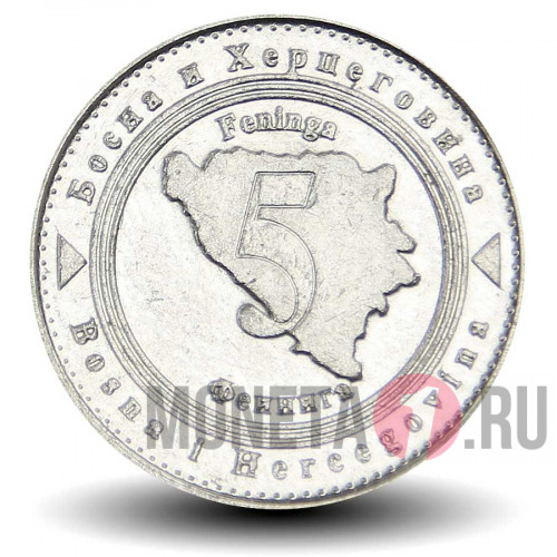 5 фенингов 2008 года - Босния и Герцеговина