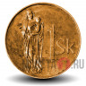 1 крона 2007 года - Словакия - Мадонна с ребенком