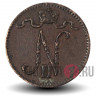 1 пенни 1905 года - Русская Финляндия - Вензель Николая II