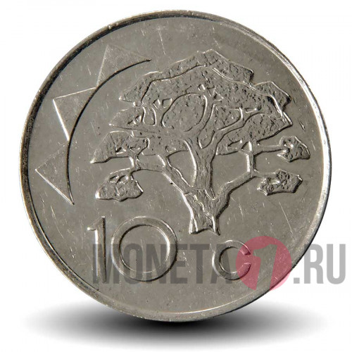 10 центов 2012 года - Намибия - Верблюжья акация