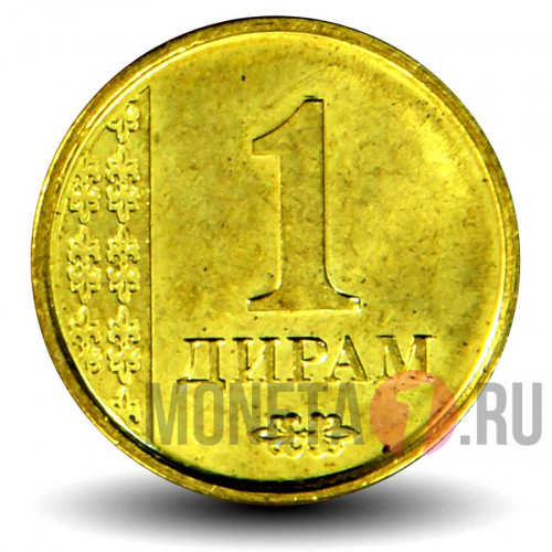 1 дирам 2011 года - Таджикистан