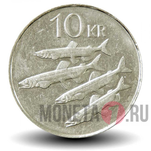10 крон 2006 года - Исландия - Мойва