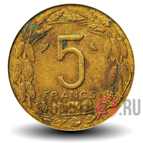 5 франков 1961 года - Камерун