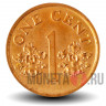 1 цент 1993 года - Сингапур - Орхидеи