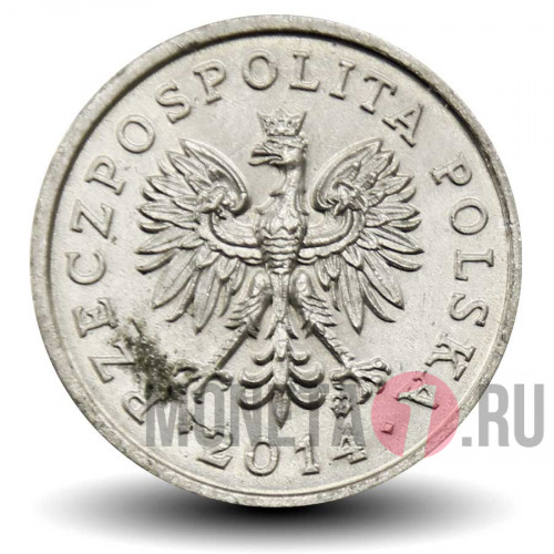 10 грошей 2014 года - Польша
