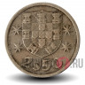2,5 эскудо 1973 года - Португалия - Парусник