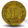 10 франков 1978 года - Центрально-Африканские штаты - Антилопы