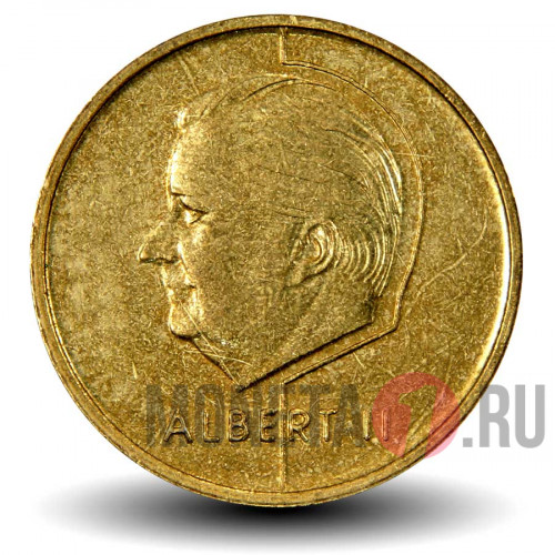 5 франков 1994 года - Бельгия - Альберт II - BELGIQUE