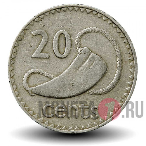 20 центов 1979 года - Фиджи - Elizabeth II