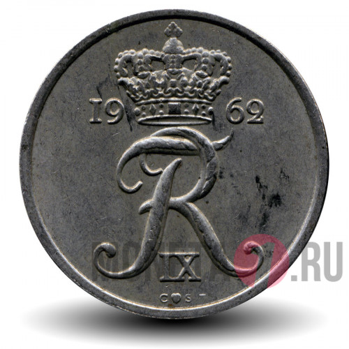 25 ore 1962 года - Дания - Фредерик IX