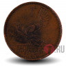 1 пенни 1943 года - Ирландия - Птица