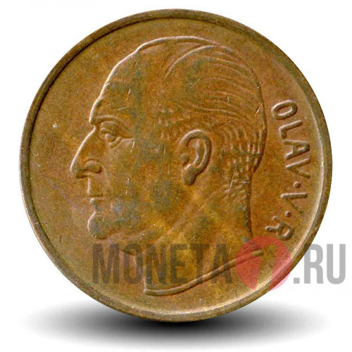 5 эре 1971 год - Норвегия - Лось