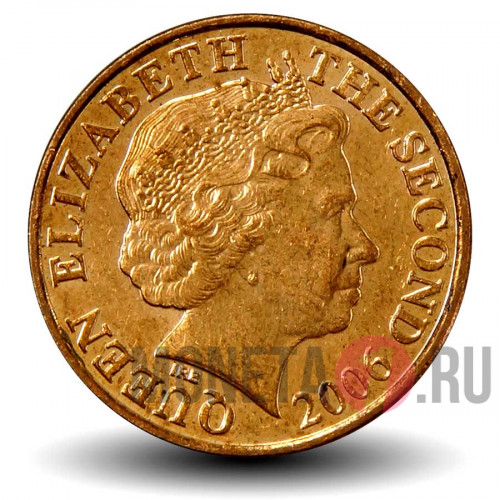 1 пенни 2006 года - Остров Джерси - Elizabeth II