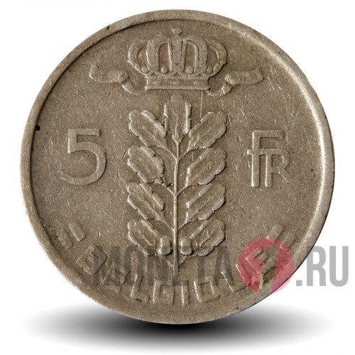 5 франков 1949 года - Бельгия - Бодуэн I - BELGIQUE