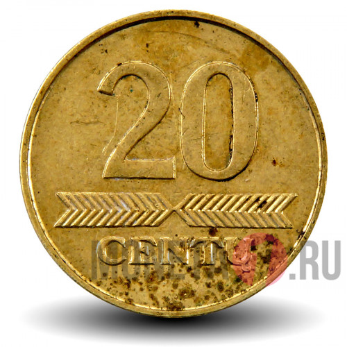 20 центов 2008 года - Литва