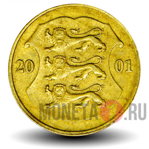 1 крона 2001 года - Эстония
