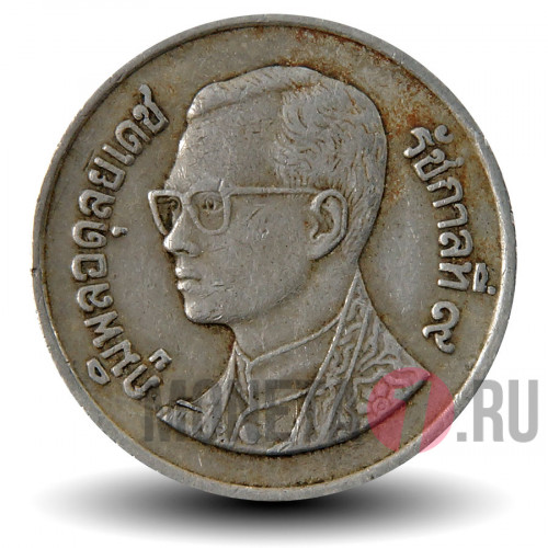1 бат 1997 года - Таиланд - Храм Ват Пхра Кео