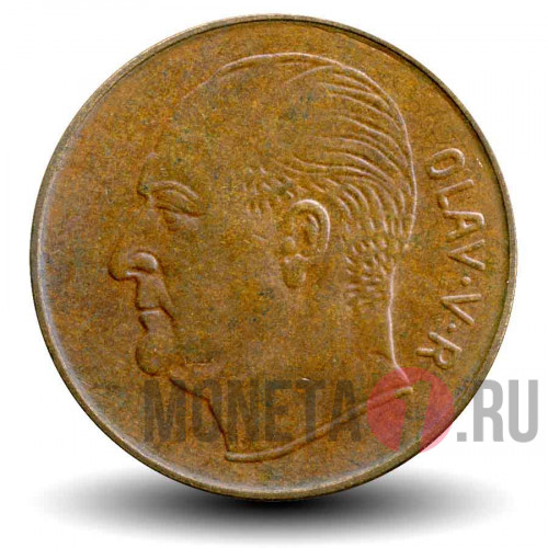 5 эре 1973 год - Норвегия - Лось