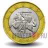2 лита 2002 года - Литва - Всадник