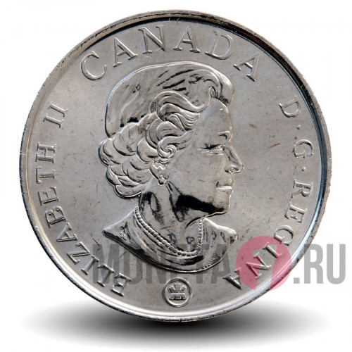 25 центов 2008 года - 90-летие окончания Первой мировой войны - Канада