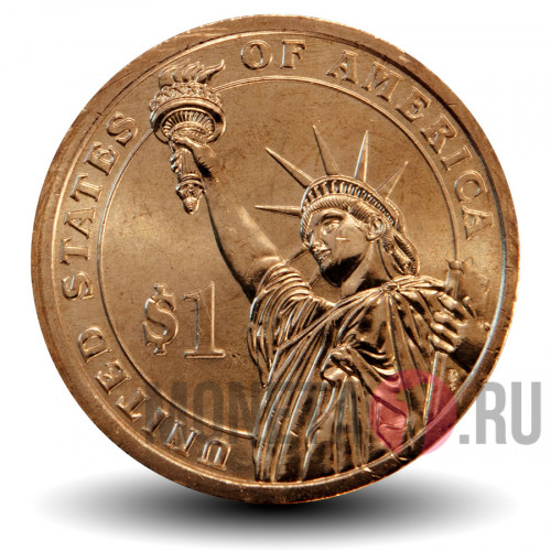 1 Dollar - 3-ий президент США - Thomas Jefferson - P