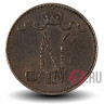 1 пенни 1899 года - Русская Финляндия - Вензель Николая II