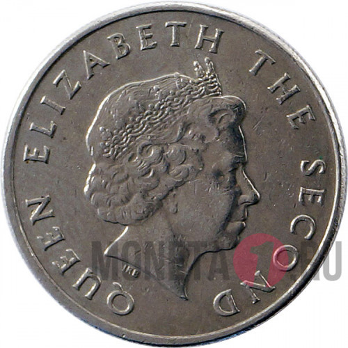 25 Cents 2002 год - Брит. Карибские Территории