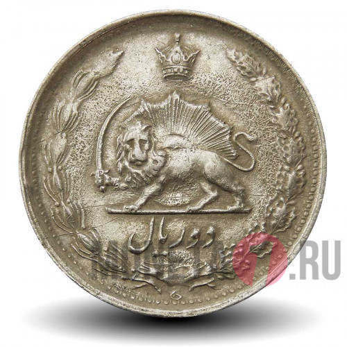 2 риала 1974 года - Иран