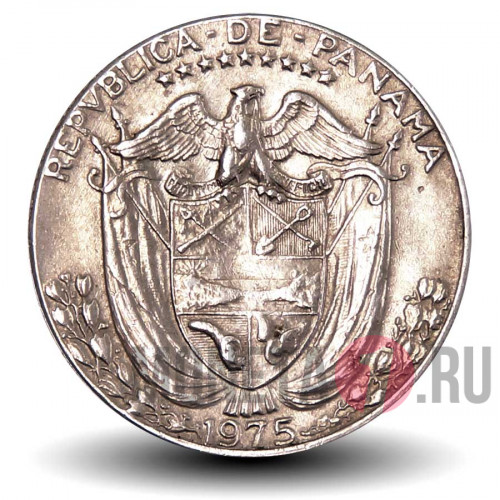 1/4 бальбоа 1975 года - Панама