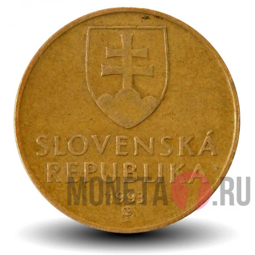 1 крона 1993 года - Словакия - Мадонна с ребенком
