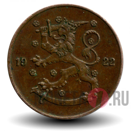 5 пенни 1922 года - Финляндия
