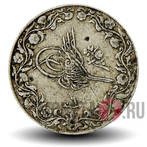 5/10 гиршей 1912 года - Османский Египет - Мехмед V