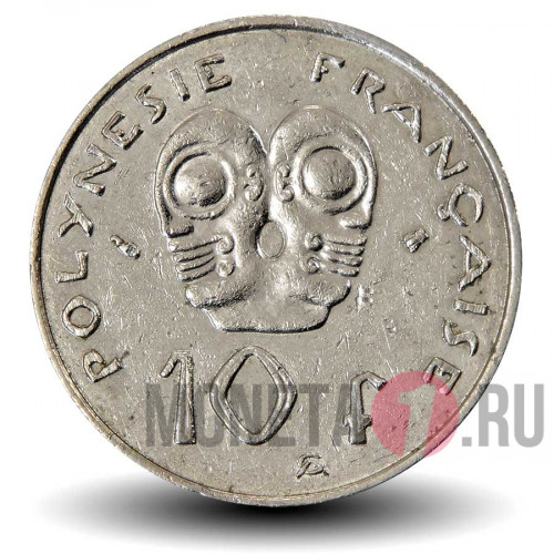10 франков 2000 года - Французская Полинезия