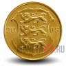 1 крона 2008 года - 90 лет Эстонской Республики