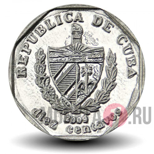 10 сентаво 2009 года - Куба