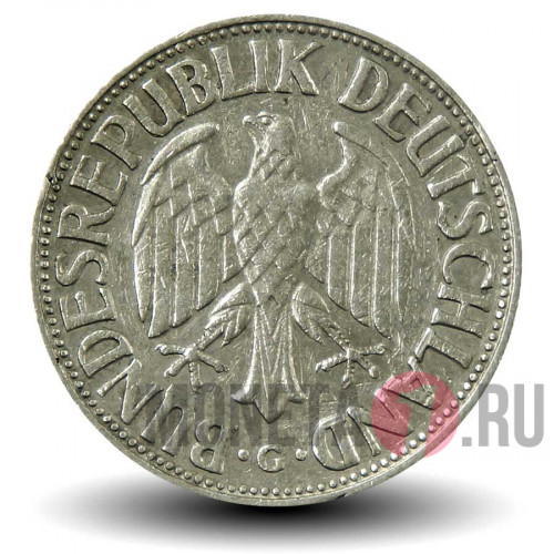 1 марка 1966 года - ФРГ - G