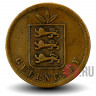 4 дубля 1864 года - Остров Гернси