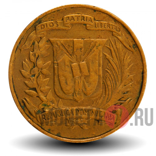 1 сентаво 1972 года - Доминикана