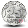 25 центов 2014 года - Зимбабве - Бонд-коин