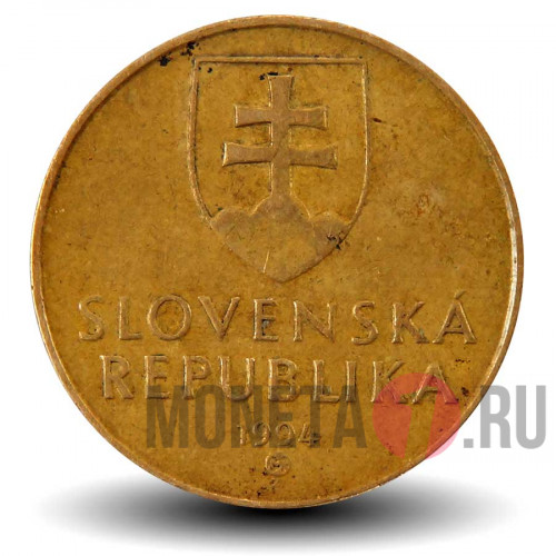 1 крона 1994 года - Словакия - Мадонна с ребенком