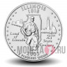 Quarter США 2003 год - Иллинойс - D