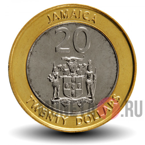 20 долларов 2001 года - Ямайка - Маркус Гарви
