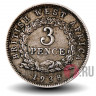 3 пенса 1938 года - H - Британская Западная Африка - George VI