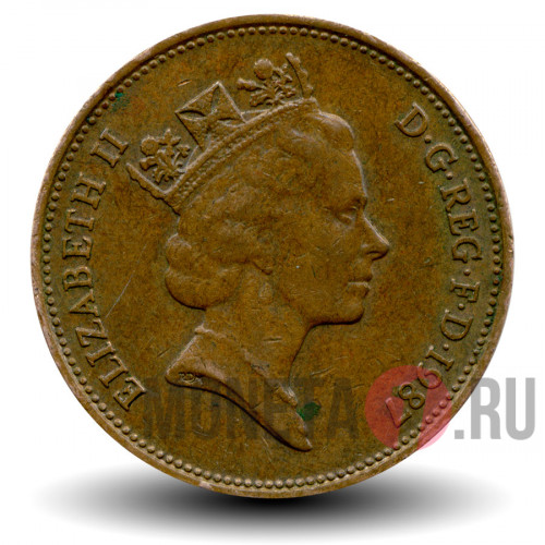 2 TWO PENCE 1987 год - Великобритания