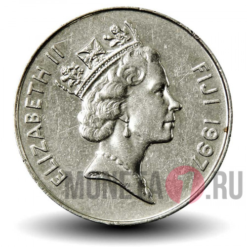 20 центов 1997 года - Фиджи - Elizabeth II
